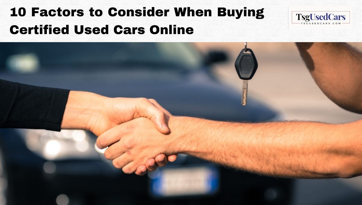 Certified Used Cars Online