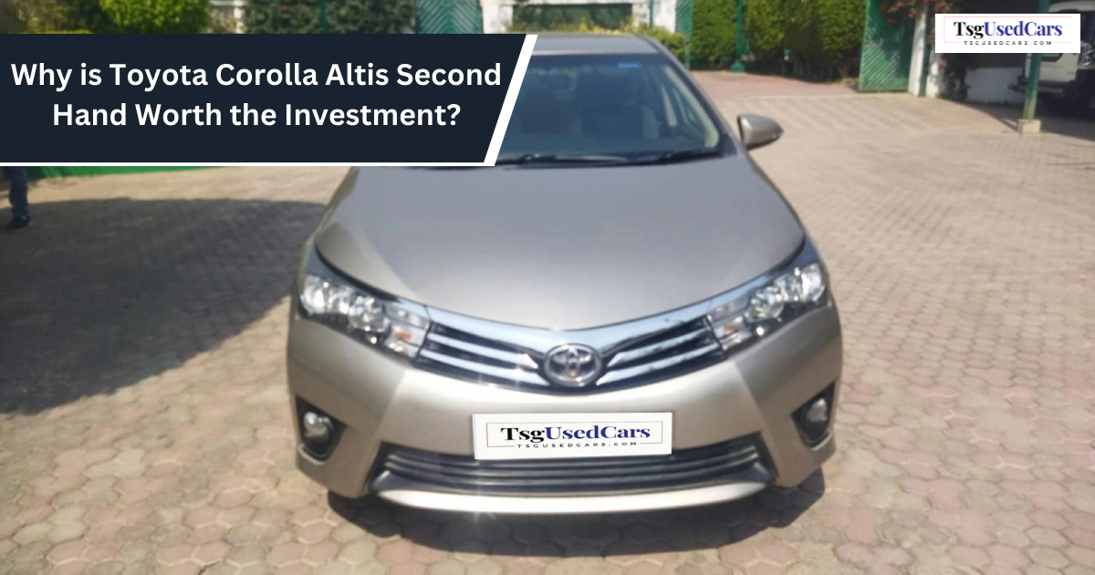 Toyota Corolla Altis second hand at tsg used cars