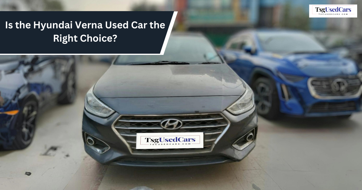 Hyundai Verna Used Car - tsg used cars