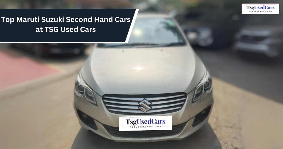 Maruti Suzuki Second Hand - tsg used cars