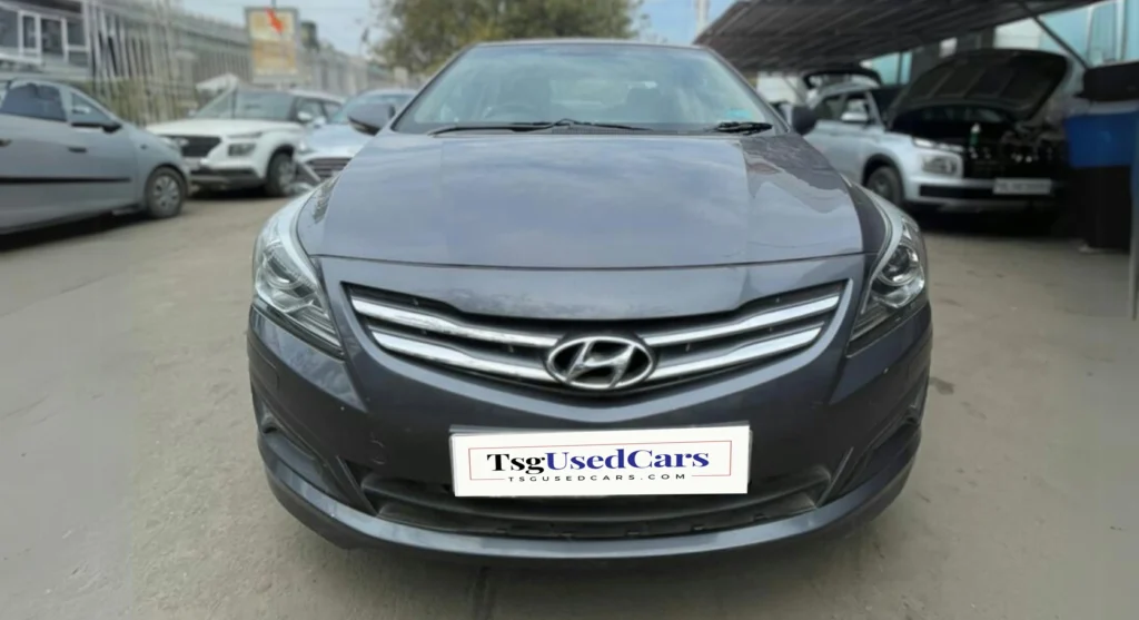 Hyundai Verna second-hand car at tsg used cars