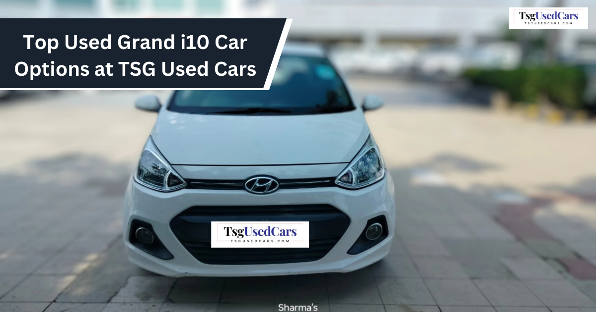 used Grand i10 car at tsg used cars