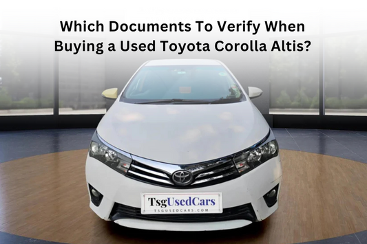 used toyota corolla altis