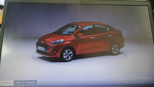 Hyundai Aura test 30 april